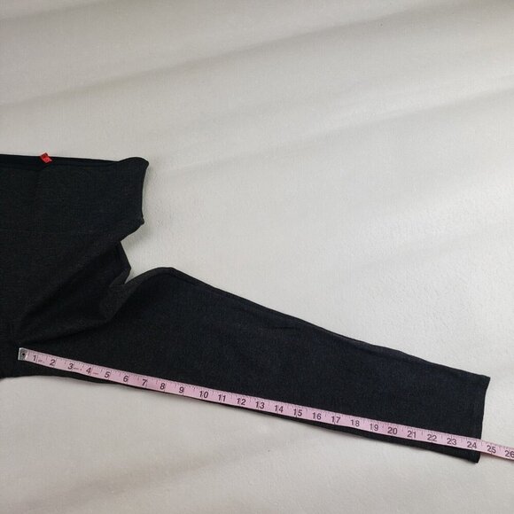 Spanx Gray Ponte Pant Womens Medium Shaping Pull On Gusseted Stretch Skinny - Picture 6 of 8